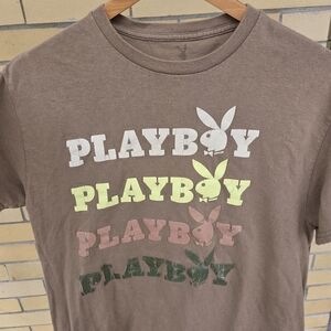 Playboy 4 Logos Tee
